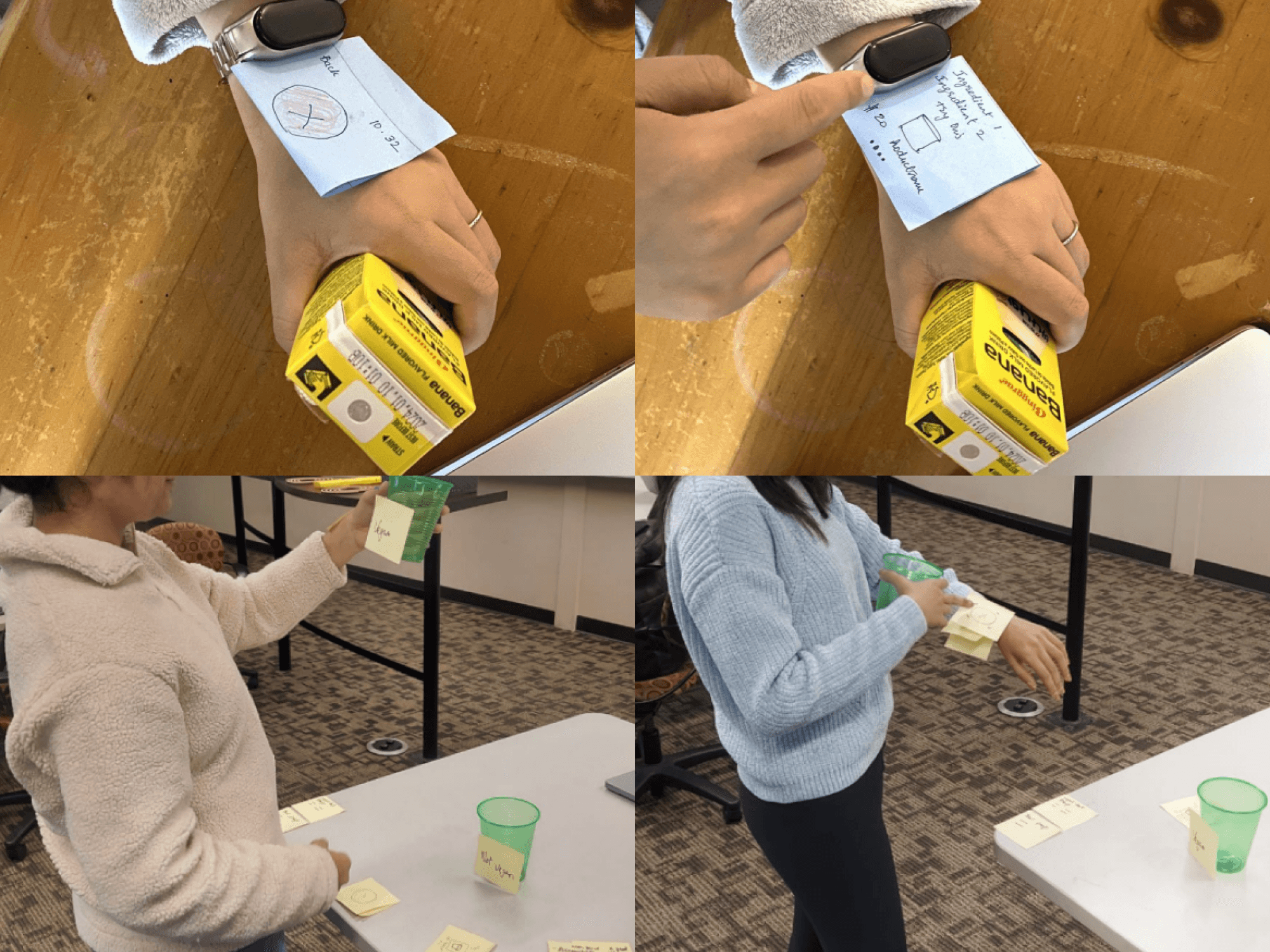 Embodied shopping smartwatch experience
