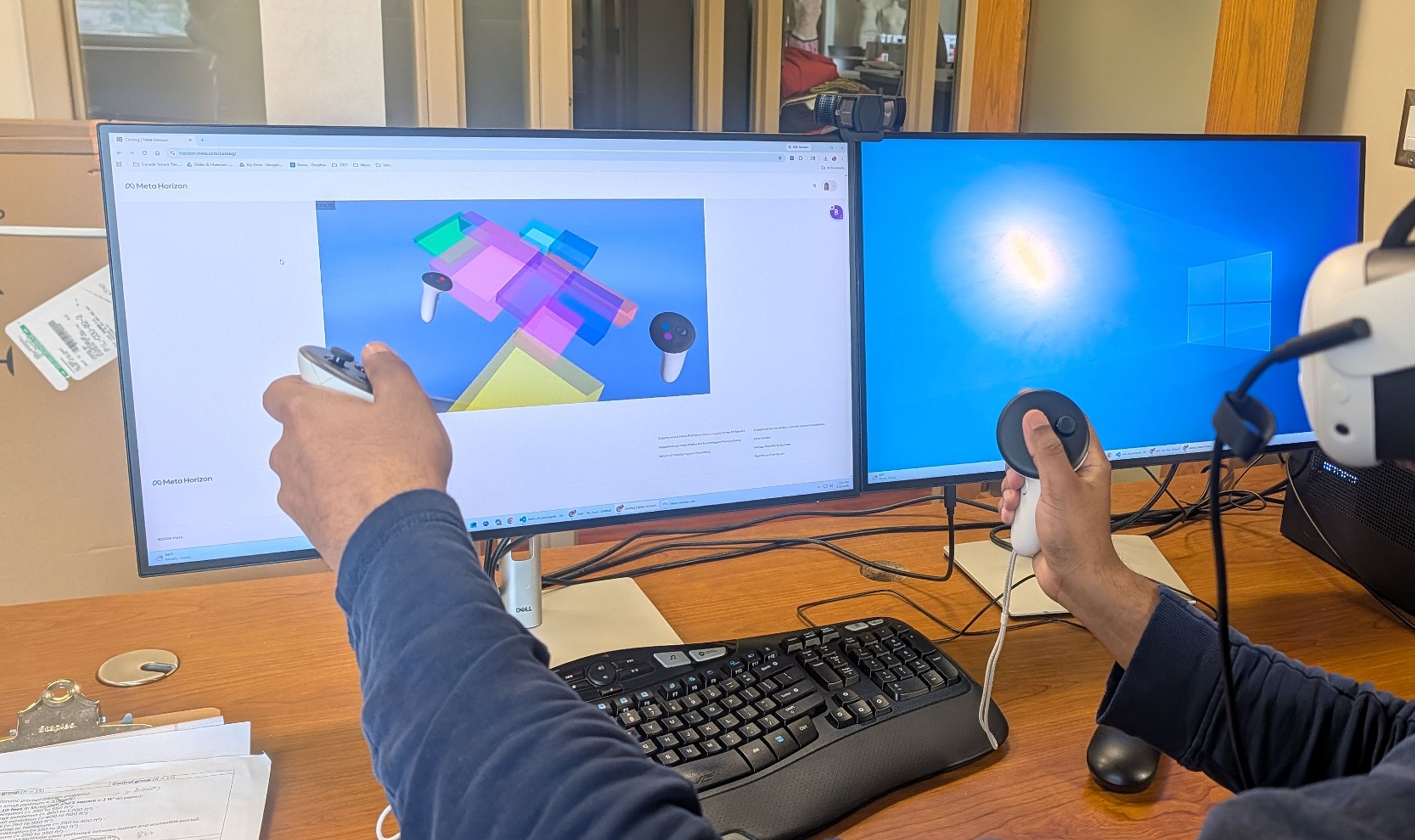 Research comparing AI and virtual reality with traditional creative workflows